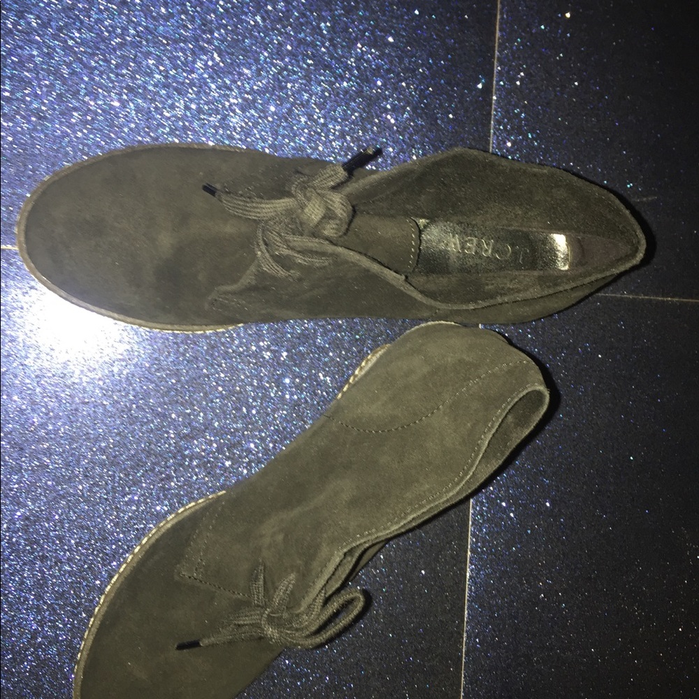 J.CREW From ITALY Suede Leather Booties 7 GUC - Picture 6 of 8
